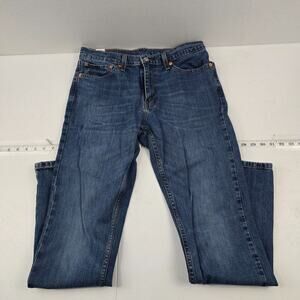 Levi's 511 slim jeans 32x32 blue denim‎ mens 5574